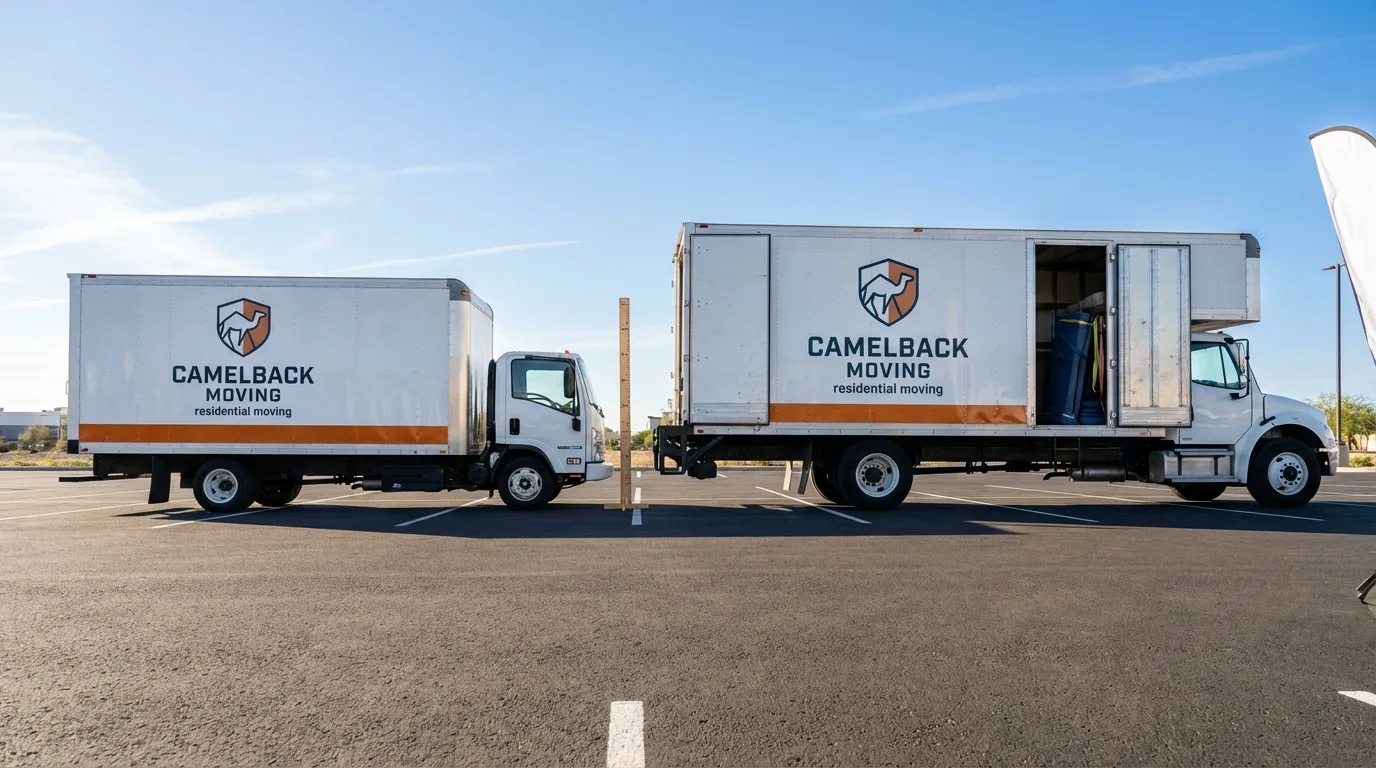 Moving truck size capacity guide in Indian Trail